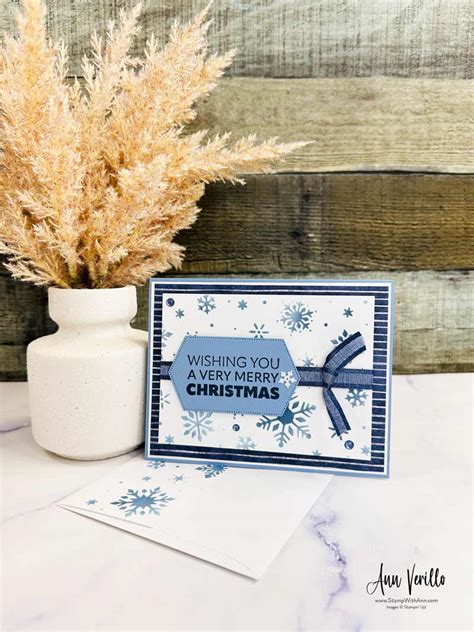 Stampin Up Abundant Beauty Christmas Card Ann Verillo Stampwithann