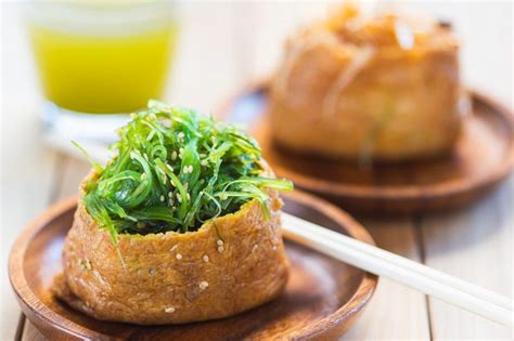 Japanese Seaweed Salad Inari Asian Inspirations Recipe Delicious