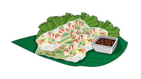 Vietnamese Spring Rolls Food Vegetables Shrimp Spring Rolls Food Vietnamese Spring Rolls Png