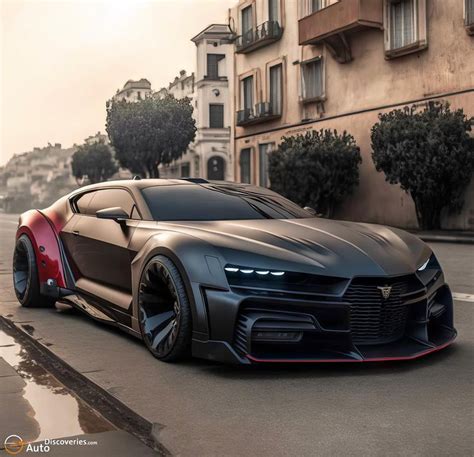 Futuristic Muscle Car In Bugatti Chiron Styling By Flybyartist Auto