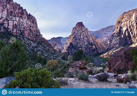 Pine Creek Trail Red Rock National Conservation Area Nevada Usa