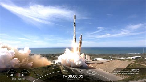 スペースx、ライドシェアミッション「transporter 11」の打ち上げを実施｜infoseekニュース