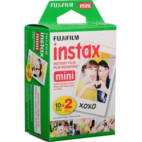 Fujifilm Instax Mini Color Film G S Twin Pack Pieces Per Pack