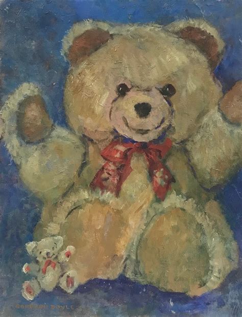 Barbera Doyle Barbara Doyle 1970s Modern British Oil Painting