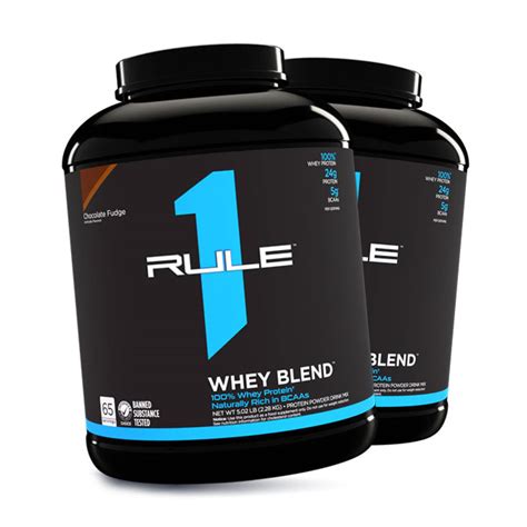 Rule 1 Whey Protein Blend 22kg 5lb