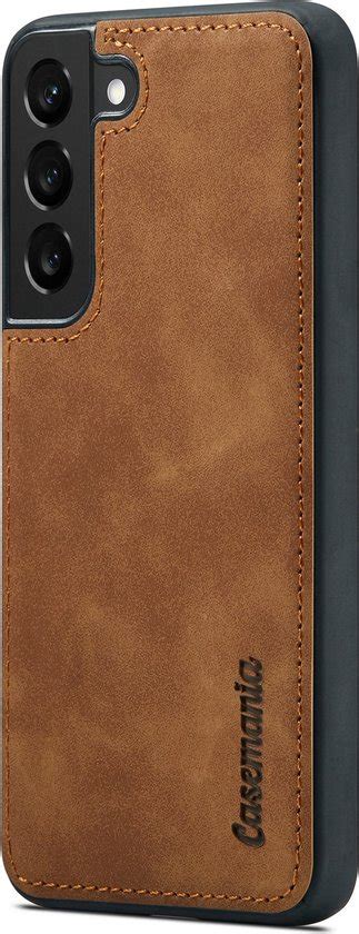 Casemania Hoesje Geschikt Voor Samsung Galaxy S Fe Sienna Brown