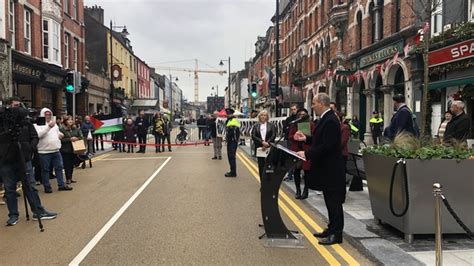 Large Crowds Call For Gaza Ceasefire In Cork