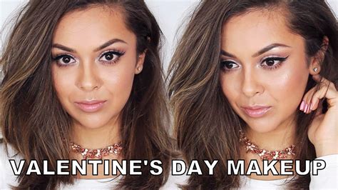 Valentine S Day Makeup Tutorial Soft And Pretty Look Trinaduhra Youtube