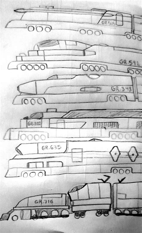 Drawings Galaxy Railways Train Concepts By Neptuniavii On Deviantart