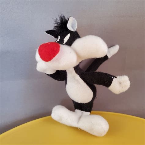 Sylvester Pussycat Finger Puppet Looney Tunes Starbucks 4 Inch Etsy