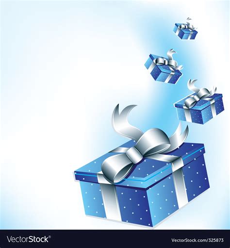 Gifts Background Royalty Free Vector Image Vectorstock