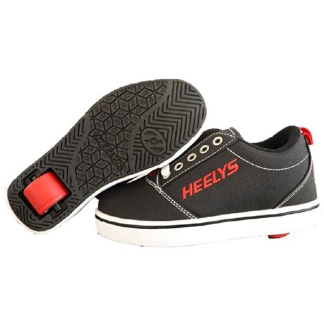 Heelys Kids Pro 20 Wheel Skate Shoes Black/White/Red | ubicaciondepersonas.cdmx.gob.mx