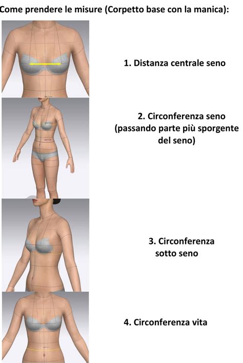 Cartamodello PDF Abito Modello Base Con La Manica Taglia Su Misura