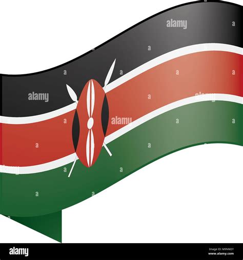 Flag Of Kenya Stock Vector Images Alamy