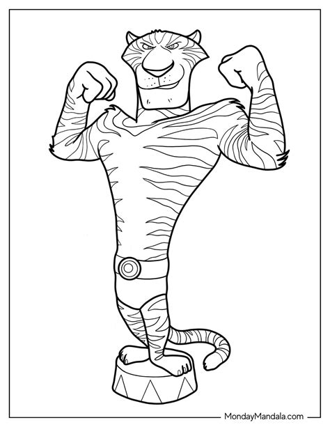 20 Madagascar Coloring Pages Free Pdf Printables