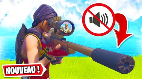 Nouveau Sniper Silencieux est Trop Puissant Fortnite Créatif YouTube