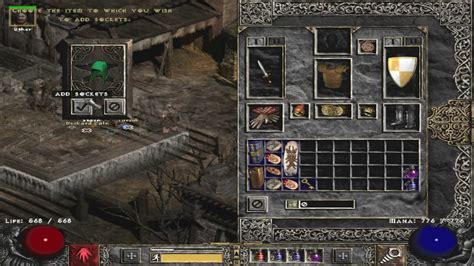 Diablo 2 Rune Socket Recipe Dandk Organizer