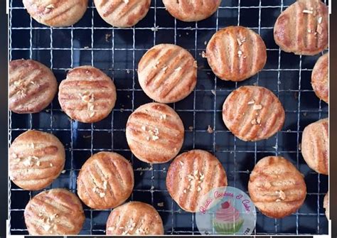 Resep Kue Selai Kacang Peanut Butter Simple Bgt Eggless Oleh Je Cookpad