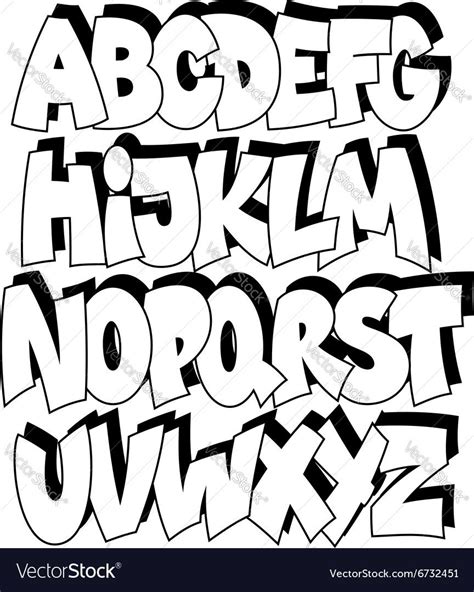 Graffiti Alphabet Stock Fotos Und Buchstaben Graffiti Schrift Und