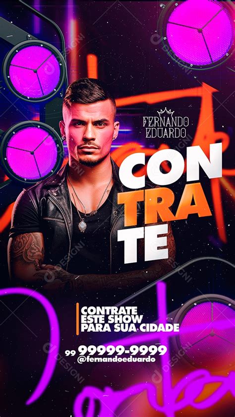 Story Flyer Fernando Eduardo Contrate Social Media Psd Edit Vel