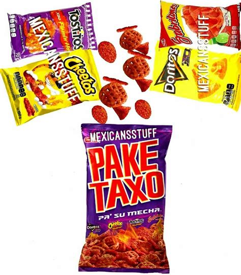 Paketaxo Variety 4 Bags Bundle Sabritas Mexican Chips Mexican Stuff