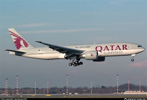 A7 Bfd Qatar Airways Cargo Boeing 777 Fdz Photo By Giorgio Parolini Id 611733