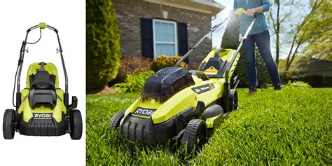 Green Deals Ryobi 13 Inch 18v Electric Lawn Mower 149 Reg 199 More 9to5toys