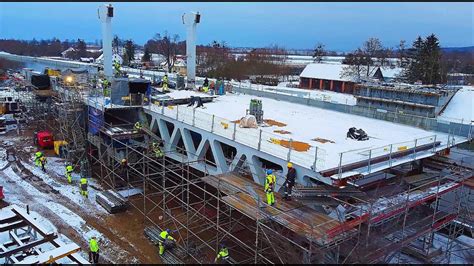 ETAP II Przekopu Mierzei Wiślanej 23 01 2023 Relacja z przebudowy toru