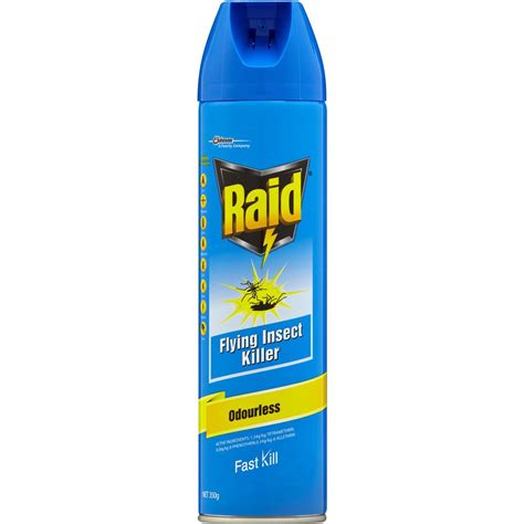 Raid Pest Odourless Flying Insect Spray Killer 350g Woolworths