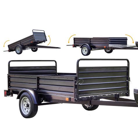 Dk2 5ft X 7ft Single Axle Utility Trailer Kit Black Mmt5x7