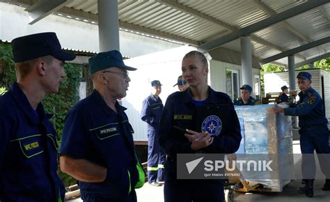 Russian Humanitarian Aid Convoy Arrives In Donetsk Sputnik Mediabank