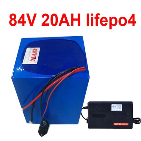 LiFePo4 84v 20Ah Lithium Battery Pack 30A BMS Lifepo 27S For Inverter