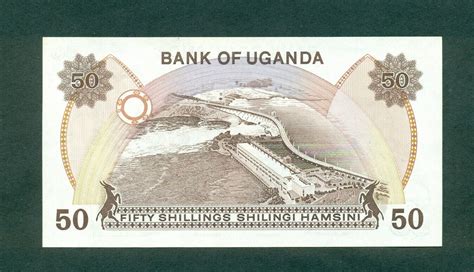 1982 UGANDA 50 SHILLINGS UNC NOTE SERIES C 7 314091 SC EBay