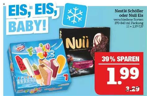 Nestlé Schöller Oder Nuii Eis Angebot bei Marktkauf 1Prospekte de