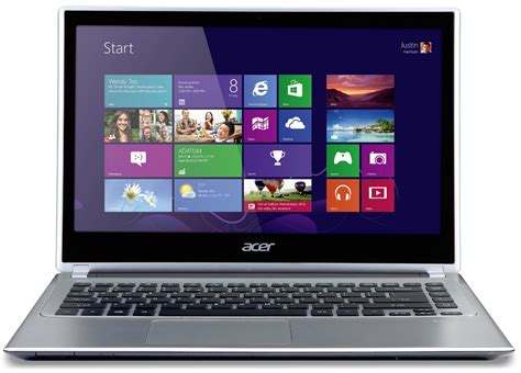 New Acer Aspire V Series Notebooks Percent Thinner Touch And