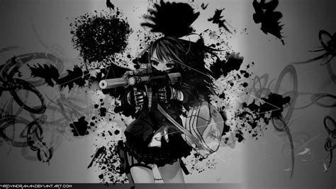 Anime Gun Girl wallpaper by 4rdyindrawan on DeviantArt