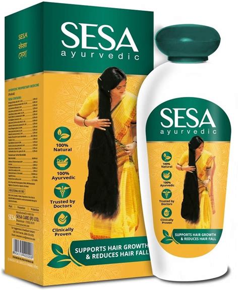 Sesa Ayurvedic Hair Oil Ziołowy Olejek Do Pielęgnacji Włosów 100 ml