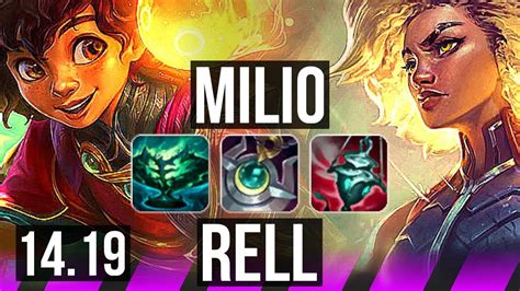 MILIO Lucian Vs RELL Kai Sa SUP 66 Winrate 1 4 26 EUW