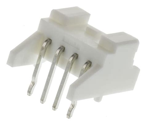 S04B PASK 2 LF SN JST Conector macho para PCB Ángulo de 90 JST