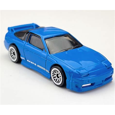 Hotwheels Case M Case N 2024 96 Nissan 180SX Type X RPS13 Blue