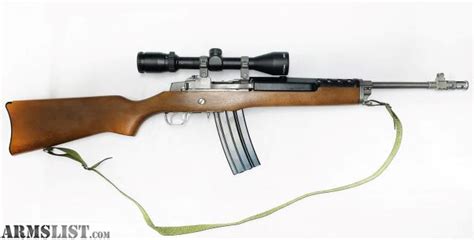 Armslist For Sale Ruger Mini 14 Ranch Rifle 188 Series 223 556 Hardwood Stock Stainless