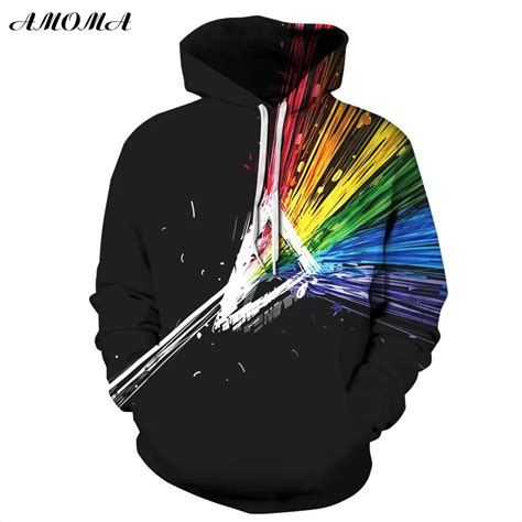 Amoma Unisex Realistic 3d Digital Print Pullover Hoodie Hooded Sweatshirt Laserpullover Hoodie