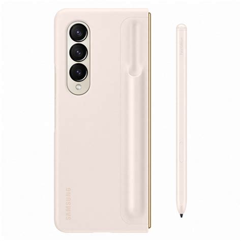 Samsung Coque S Pen Ivoire Galaxy Z Fold 4 EF OF93PCUEGWW Achat