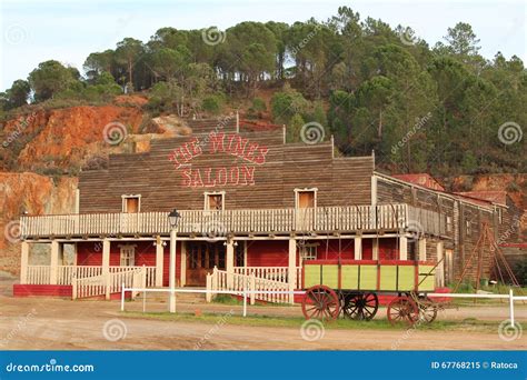 Western Village Stock Image Image Of Historic Vintage 67768215