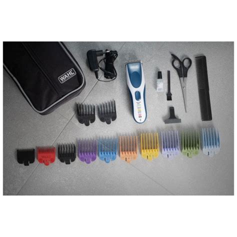 Cortapelos Wahl Color Pro Cordless Peines Kit De Corte