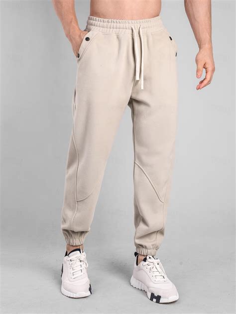 Homme Joggings Pantalon Jogger Pantalon Cordon Taille Elastique