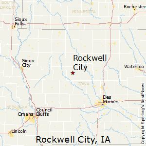 Rockwell City Iowa Map - Dannie Elisabeth