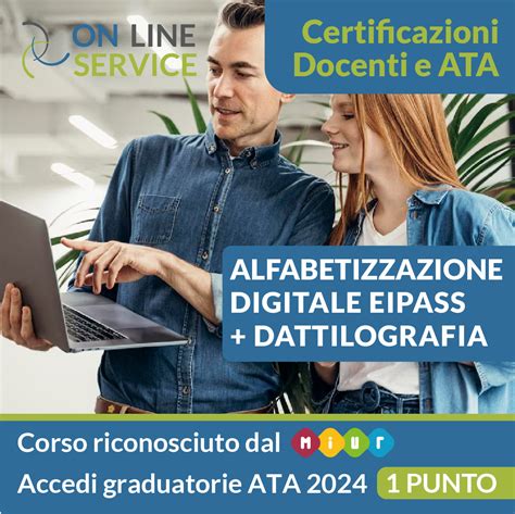 CORSO CERTIFICAZIONE EIPASS DATTILOGRAFIA On Line Service