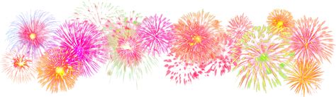 Amazing Beautiful Firework Isolated For Celebration Anniversary Merry