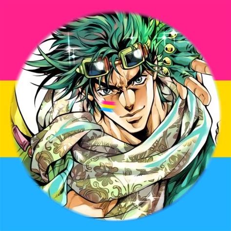 Joseph Joestar Pride Flag Icon Jojo Anime Jojos Bizarre Adventure